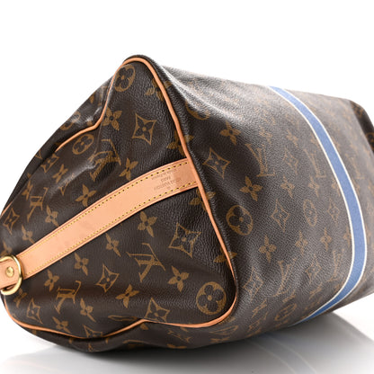 Louis Vuitton Monogram My LV Heritage Speedy Bandouliere 35 Violet Gris 8 of 9