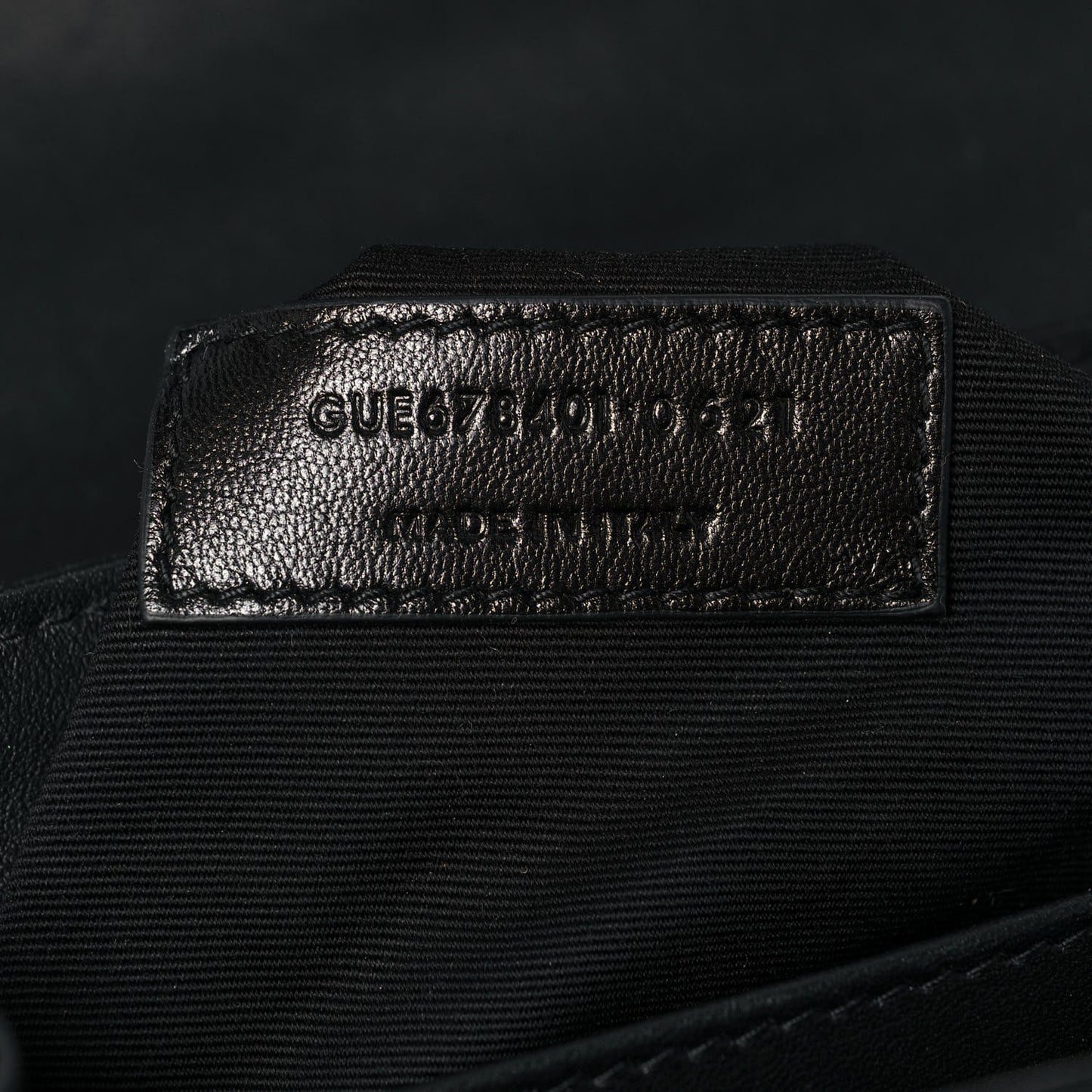 Suede Y Quilted Monogram Toy Loulou Crossbody Bag Black