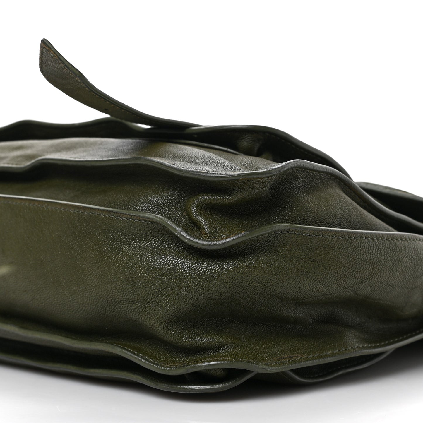 Lambskin Medium PS1 Satchel Military