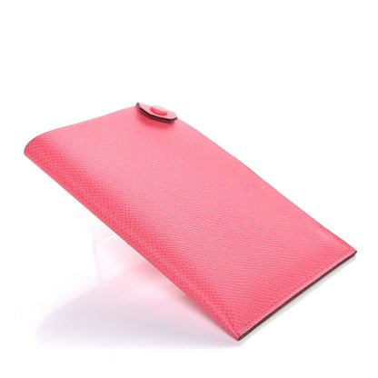 Hermes Epsom Tarmac PM Passport Holder Rose Azalee 4 of 7