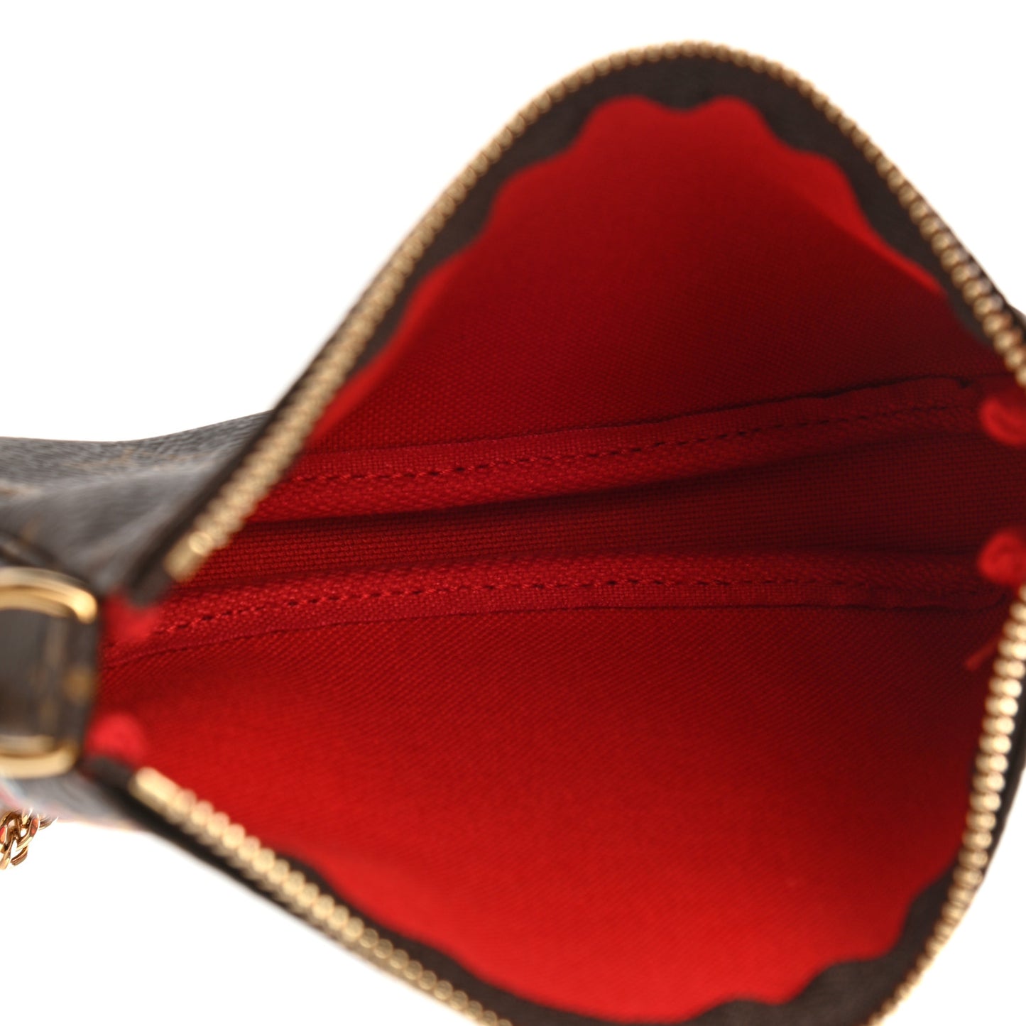 Monogram 2020 Christmas Animation Bumper Cars Mini Pochette Accessories Coquelicot