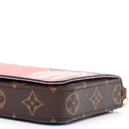 Louis Vuitton LV X YK Monogram Pumpkins Pochette Felicie 10 of 11