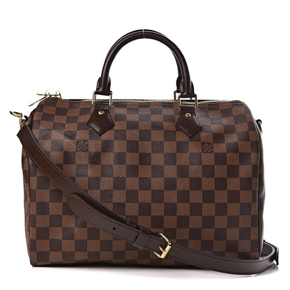Louis Vuitton Damier Ebene Speedy Bandouliere 30 1 of 11