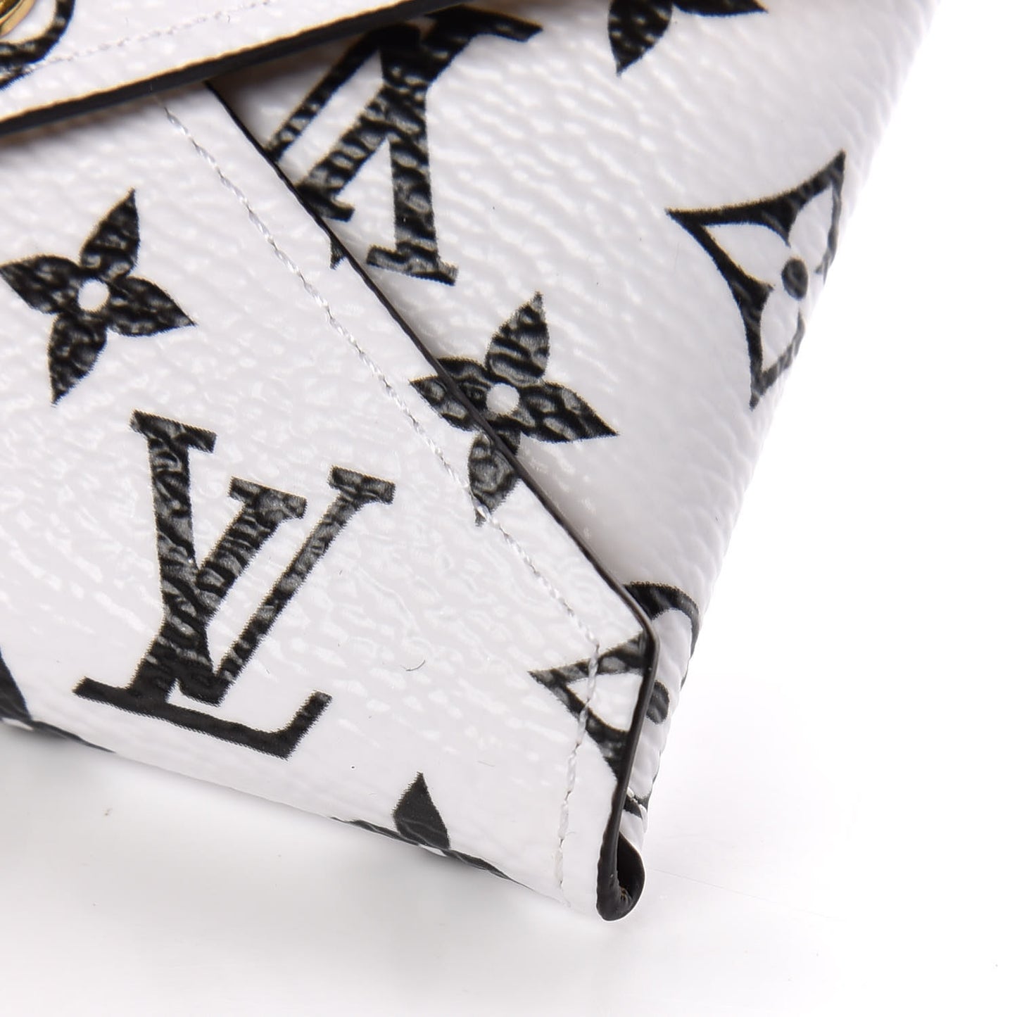 Monogram Giant Small Kirigami Pochette Insert White