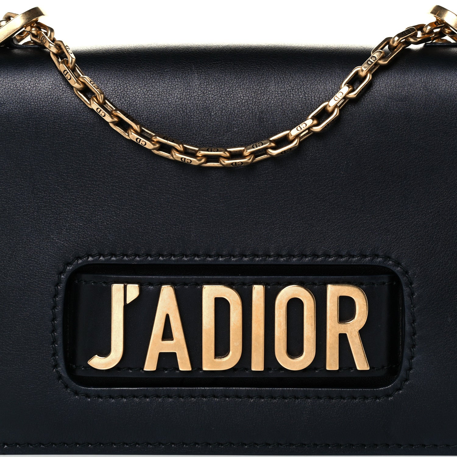 Christian Dior Calfskin J'Adior Chain Flap Bag Black 7 of 9
