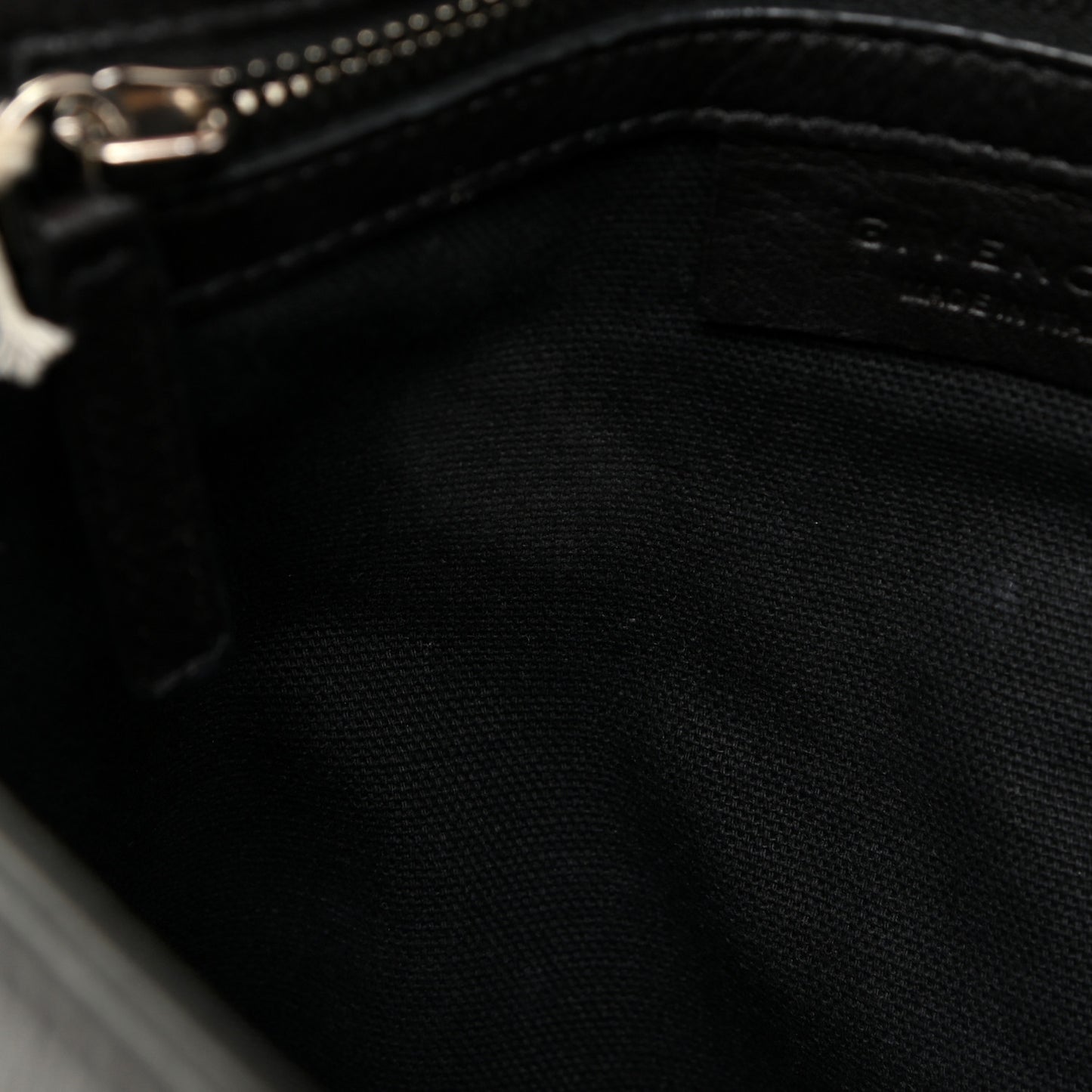 Pebbled Calfskin Small Pandora Pure Flap Bag Dark Brown