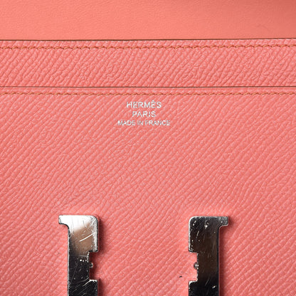 Hermes Epsom Constance Long Wallet Flamingo 7 of 8