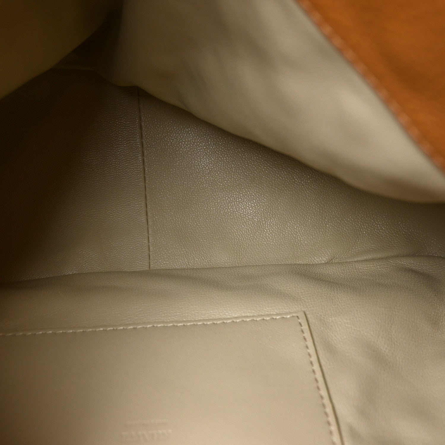 Khaite Pebbled Sport Calfskin Studded Elena Nougat 5 of 9