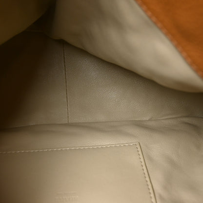 Khaite Pebbled Sport Calfskin Studded Elena Nougat 5 of 9