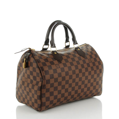 Louis Vuitton Damier Ebene Speedy 30 3 of 7