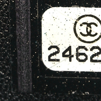 Chanel Shiny Calfskin Goatskin Quilted Medium Coco Curve Messenger Flap Black 7 of 10