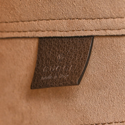 Gucci GG Supreme Monogram Web Ophidia Tote Brown 7 of 8