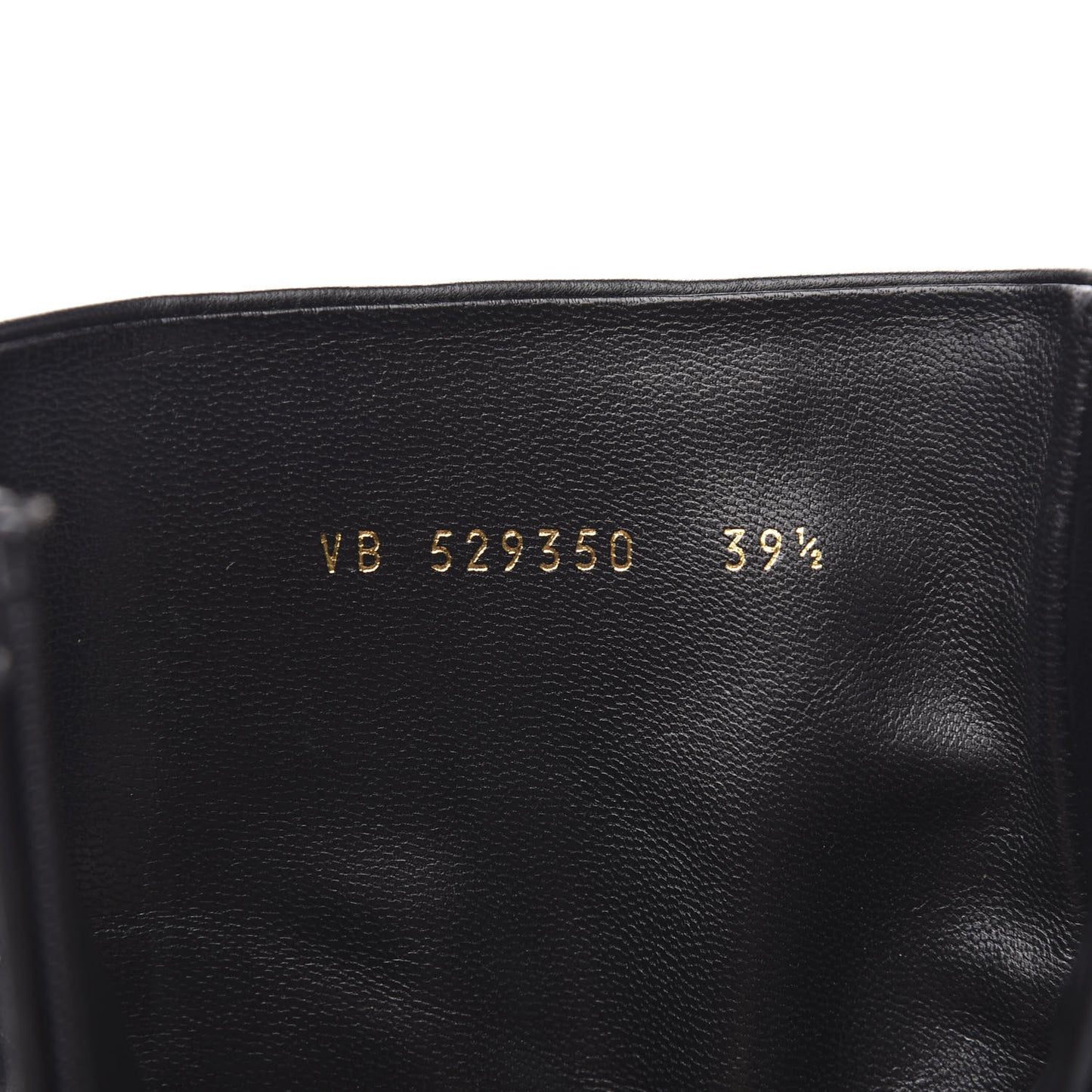 Nappa Vendome Loulou Ankle Zip Boot 39.5 Black