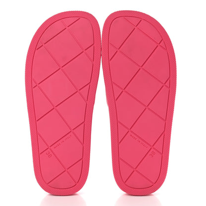 Bottega Veneta Rubber The Slider Sandals 38 Lollipop 5 of 9