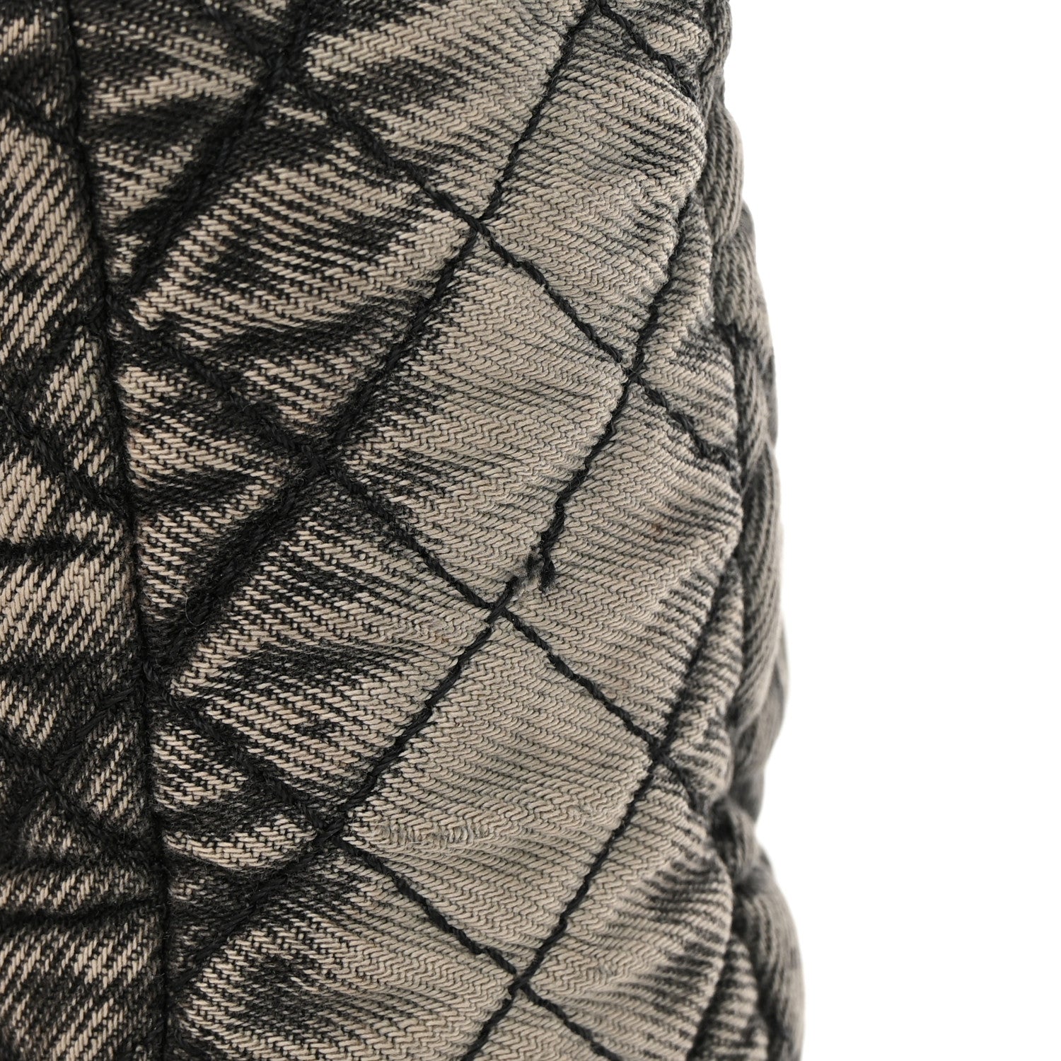 Chanel Washed Denim Quilted Small Denimpression Flap Grey Black 10 of 12