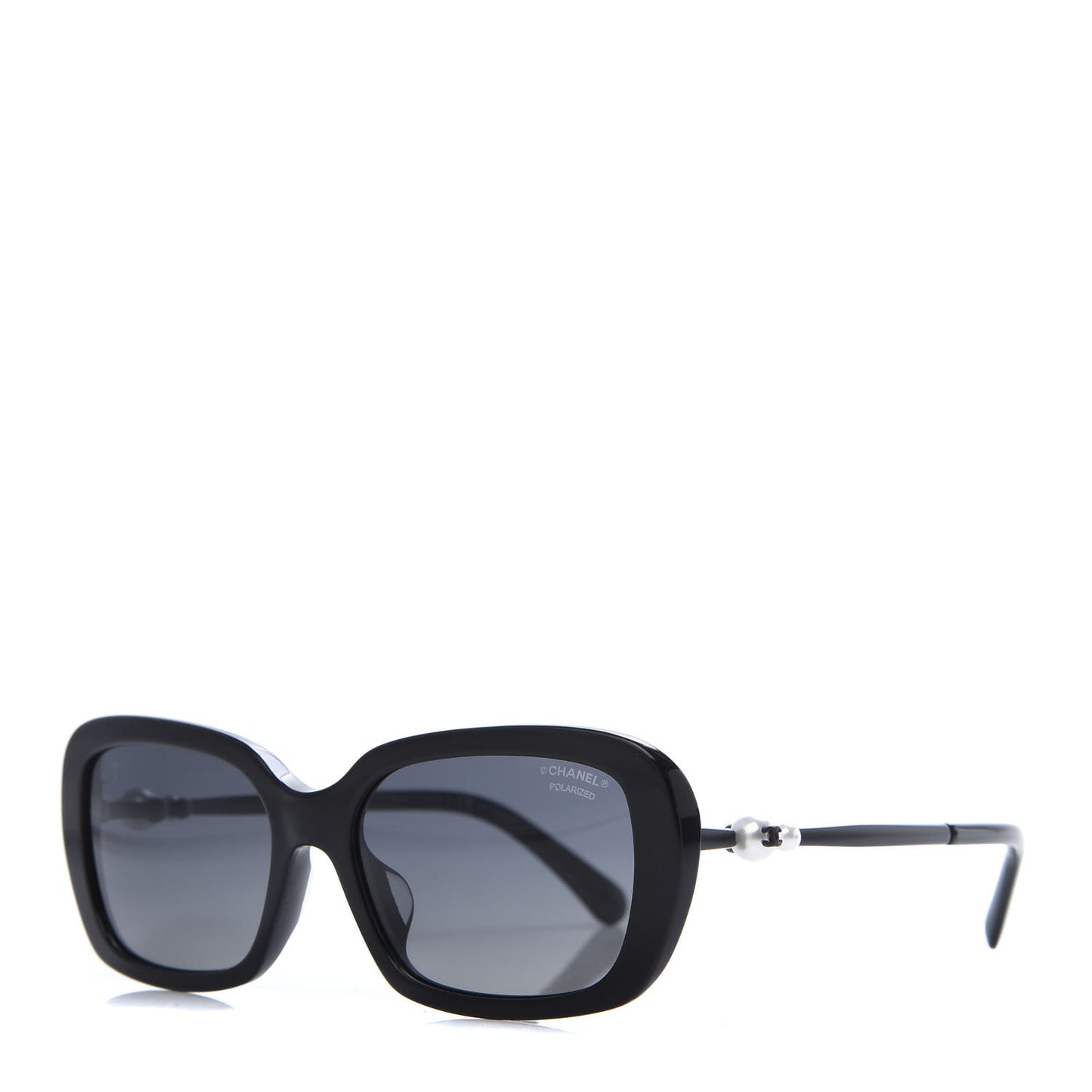 Pearl Square Polarized Sunglasses 5427-H-A Black