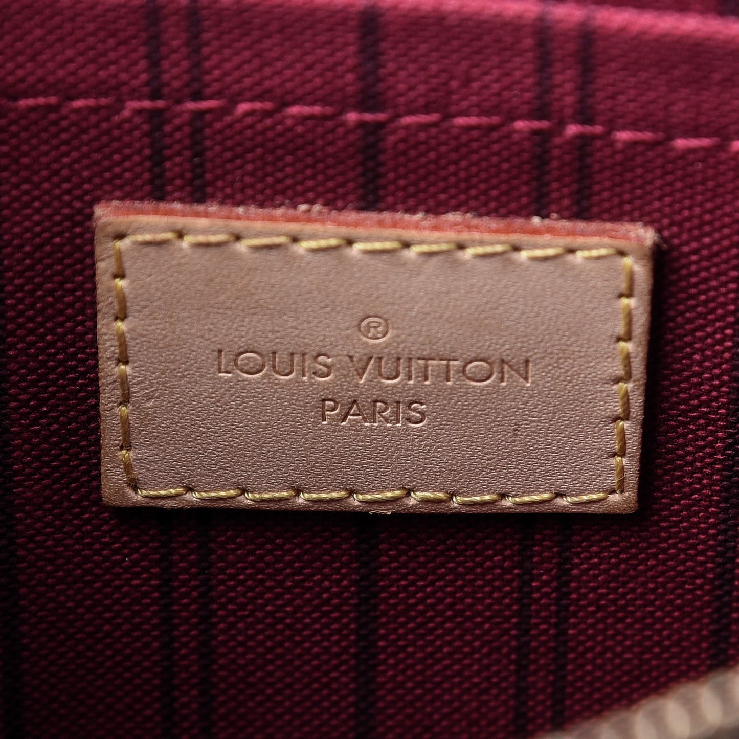 Monogram Neverfull MM GM Pochette Fuchsia