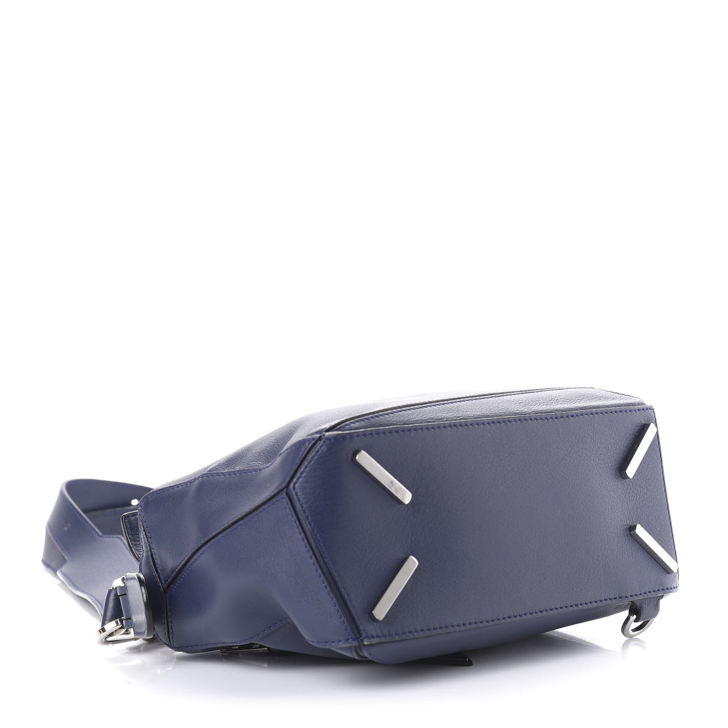 Calfskin Small Puzzle Bag Marine
