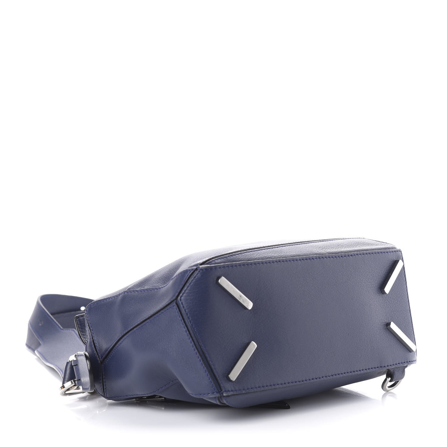 Loewe Calfskin Small Puzzle Bag Marine 4 of 12