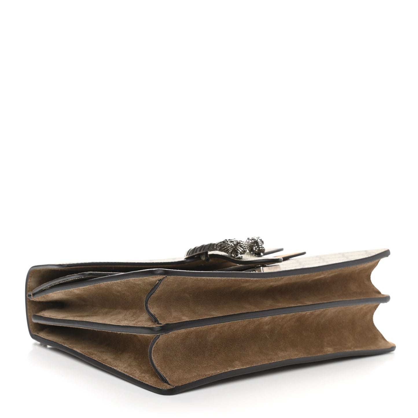 GG Supreme Monogram Medium Dionysus Shoulder Bag Taupe