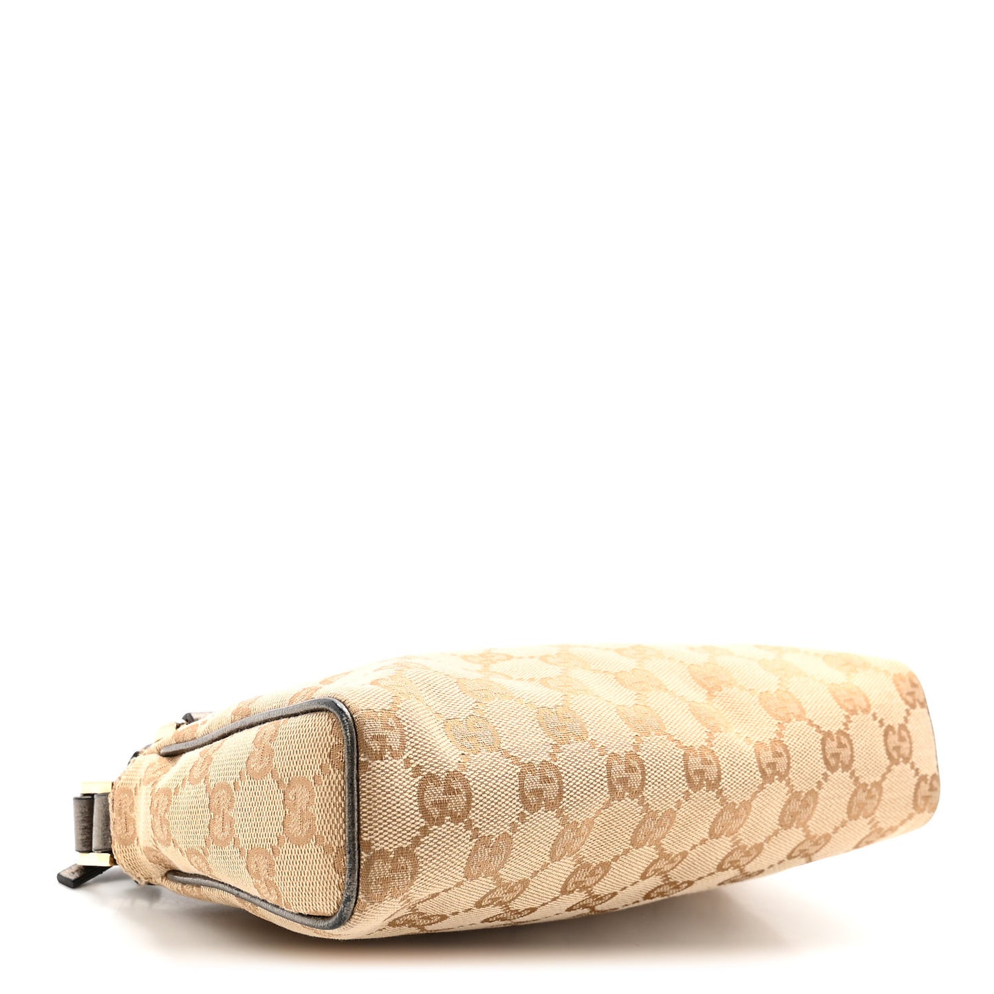 Monogram D Ring Cosmetic Case Metallic Bronze
