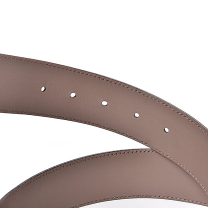 Gucci Calfskin Double G 40mm Belt 85 34 Porcelain Rose 3 of 5