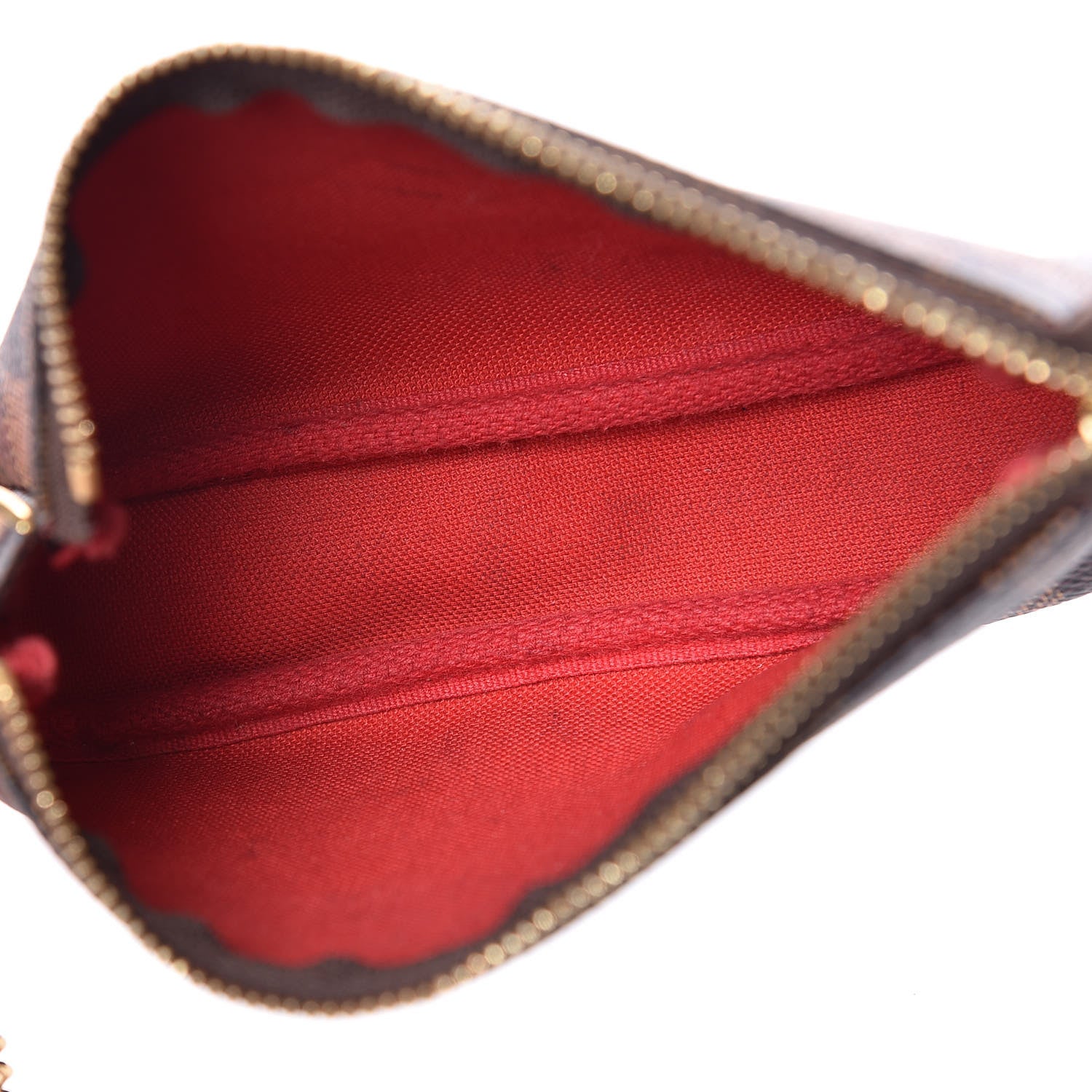 Louis Vuitton Damier Ebene Mini Pochette Accessories 9 of 9