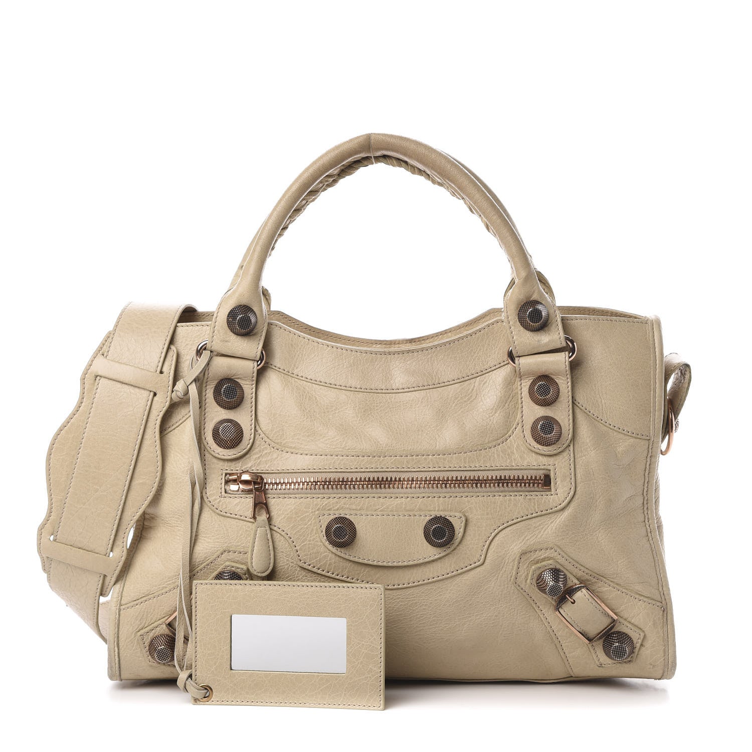 Balenciaga Agneau Giant 21 Rose Gold Hardware City Praline 1 of 20