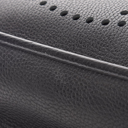 Hermes Taurillon Clemence Evelyne III GM Black 10 of 11