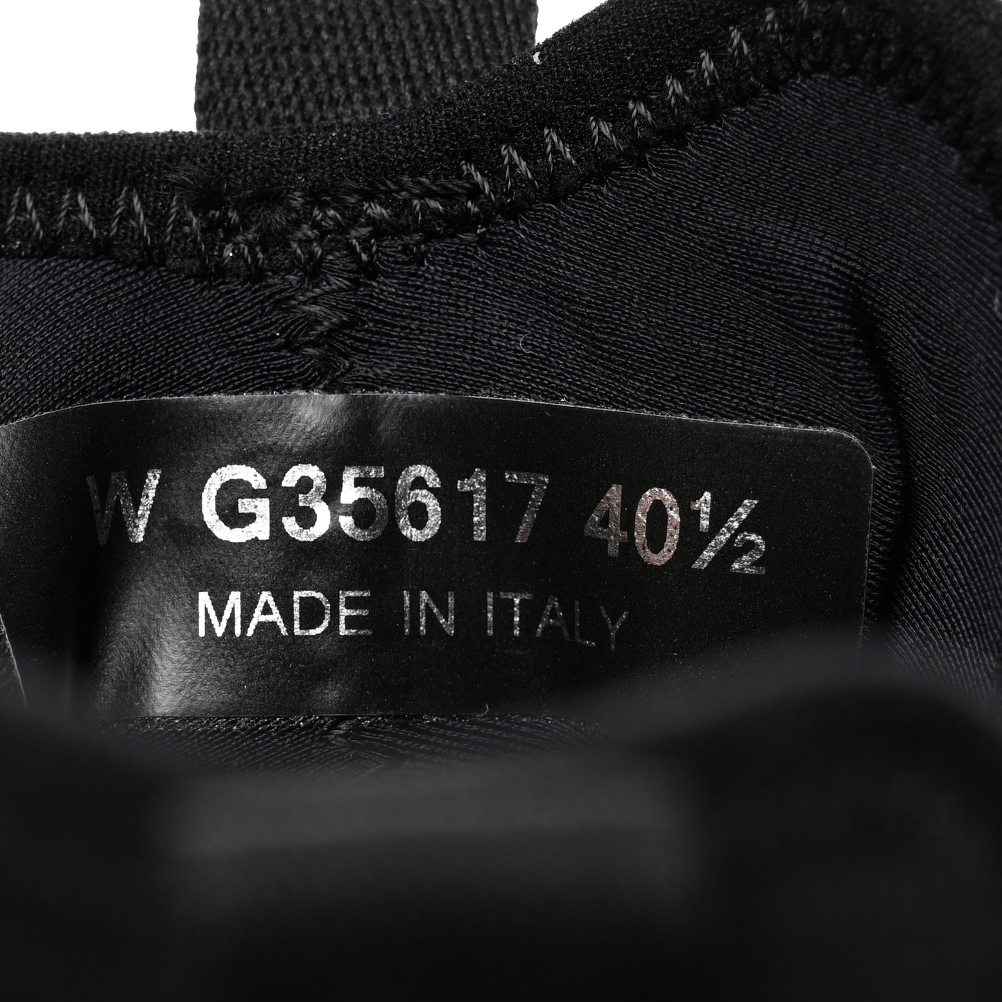 Velvet Calfskin Mixed Fibers CC Sneakers 40.5 Black