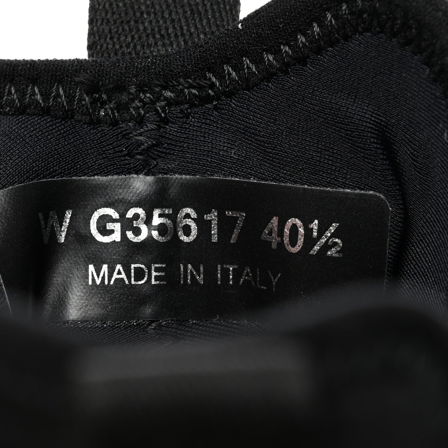 Chanel Velvet Calfskin Mixed Fibers CC Sneakers 40.5 Black 7 of 8