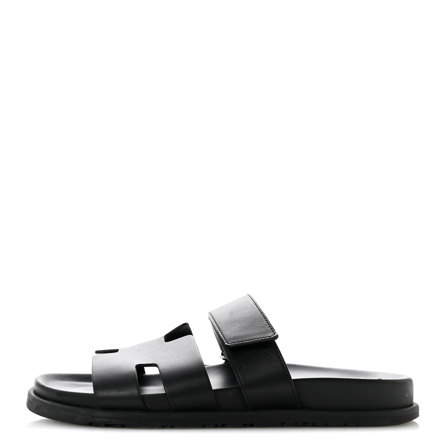 Calfskin Womens Chypre Sandals 40 Black