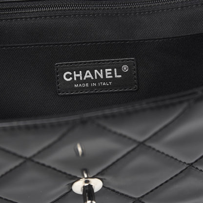Chanel Vinyl Quilted In the Business Flap Bag Black 6 of 12