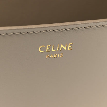 Celine Box Calfskin Medium Classic Box Flap Bag Powder 6 of 13