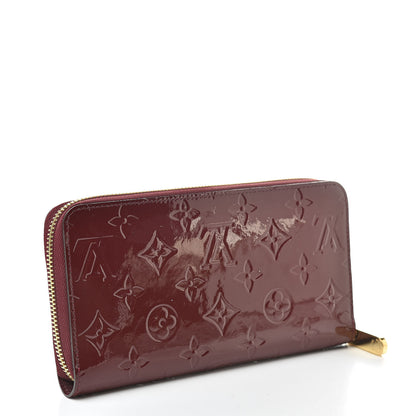 Louis Vuitton Vernis Zippy Wallet Griotte 3 of 8