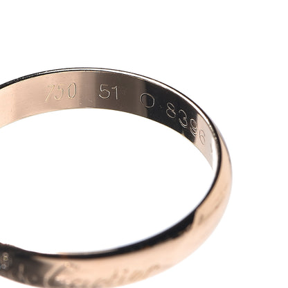 Cartier 18K Pink Yellow White Gold Classic Les Must De Trinity Ring 51 5.75 4 of 5