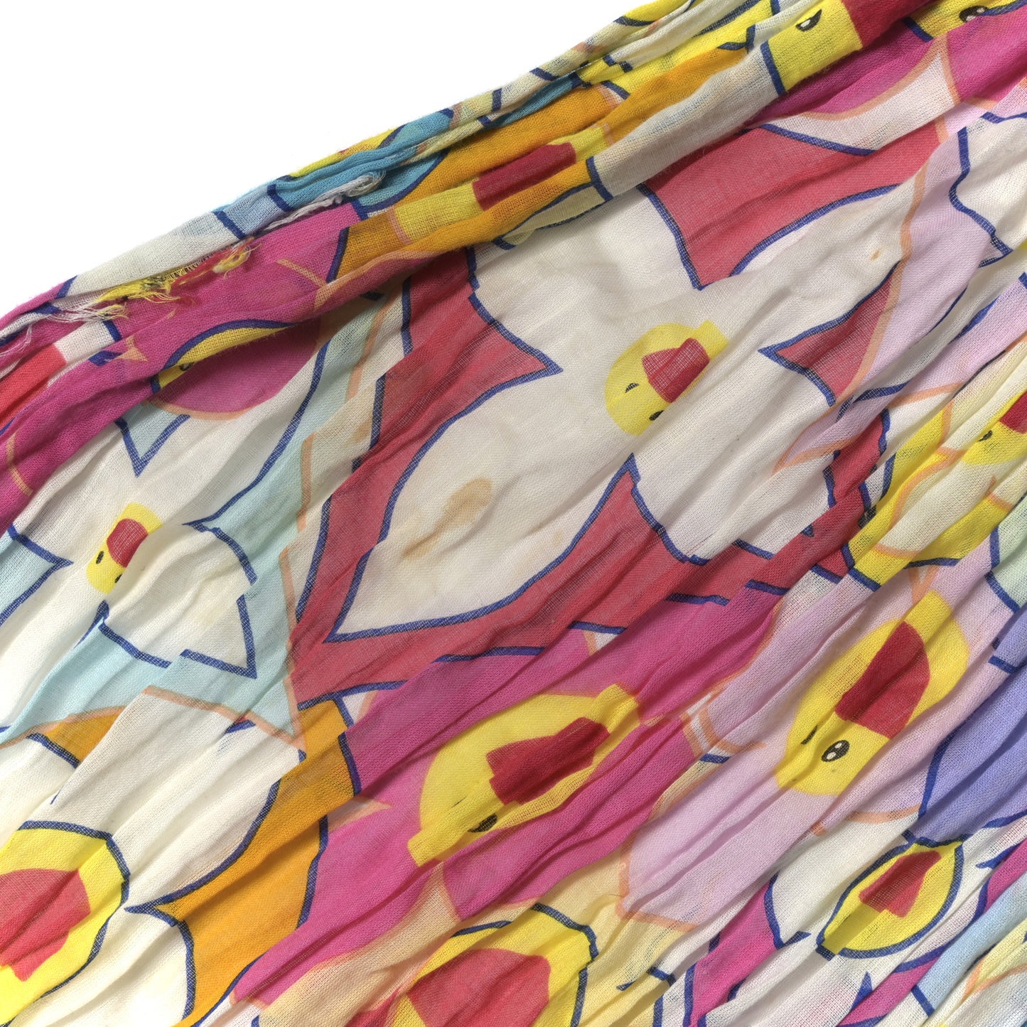 Cotton Murakami Cosmic Flower Scarf Multicolor