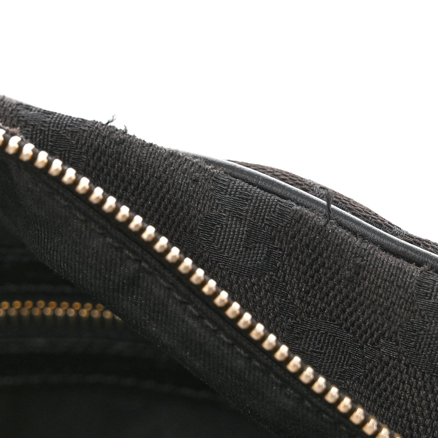 Monogram Web Large Horsebit Satchel Chain Black