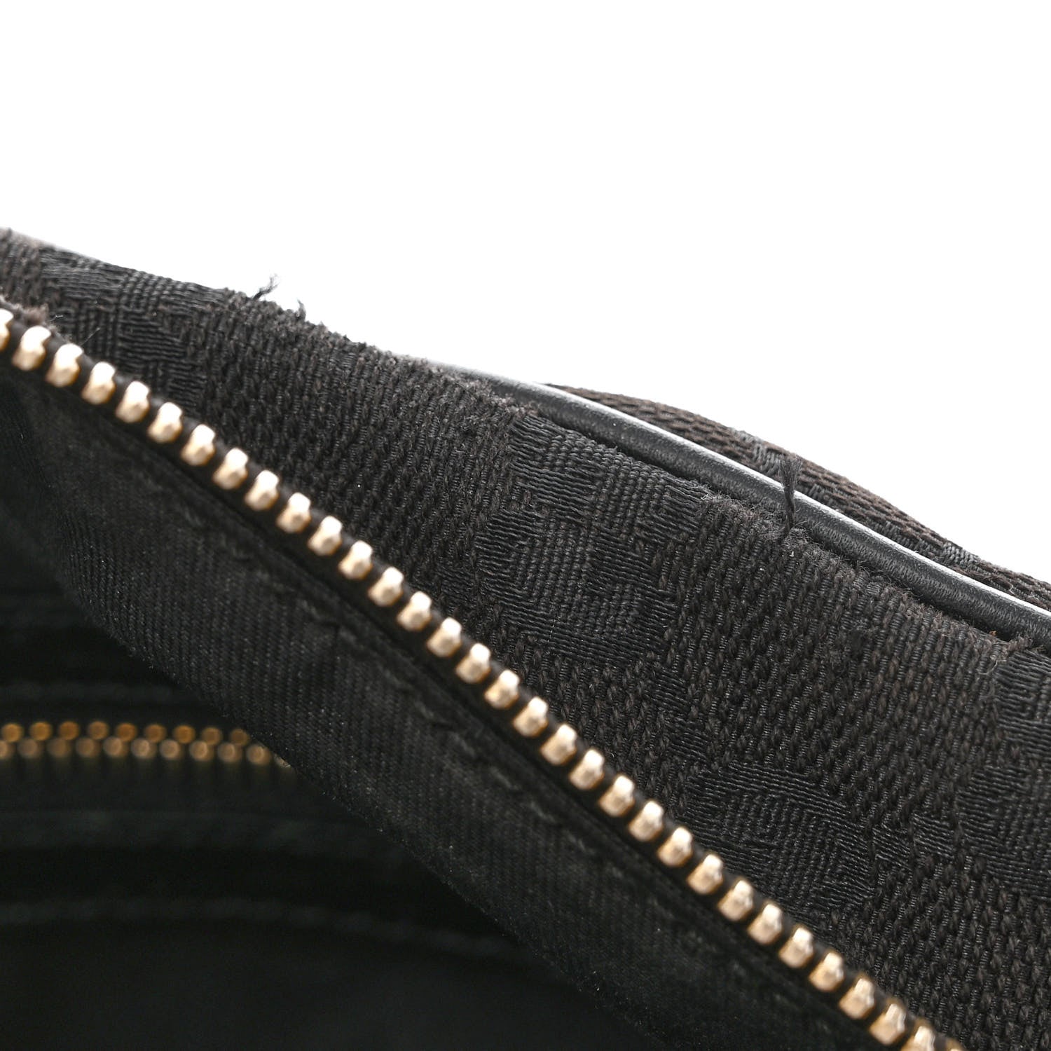 Gucci Monogram Web Large Horsebit Satchel Chain Black 11 of 13