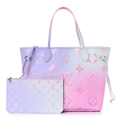 Louis Vuitton Monogram Giant Spring In The City Neverfull MM Sunrise Pastel 1 of 9