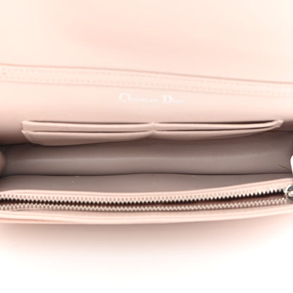 Christian Dior Grained Calfskin Diorama Wallet on Chain Pouch Nude 5 of 18