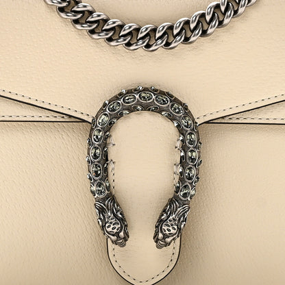Gucci Textured Calfskin Crystal Mini Dionysus Shoulder Bag Mystic White Mystic White 9 of 13