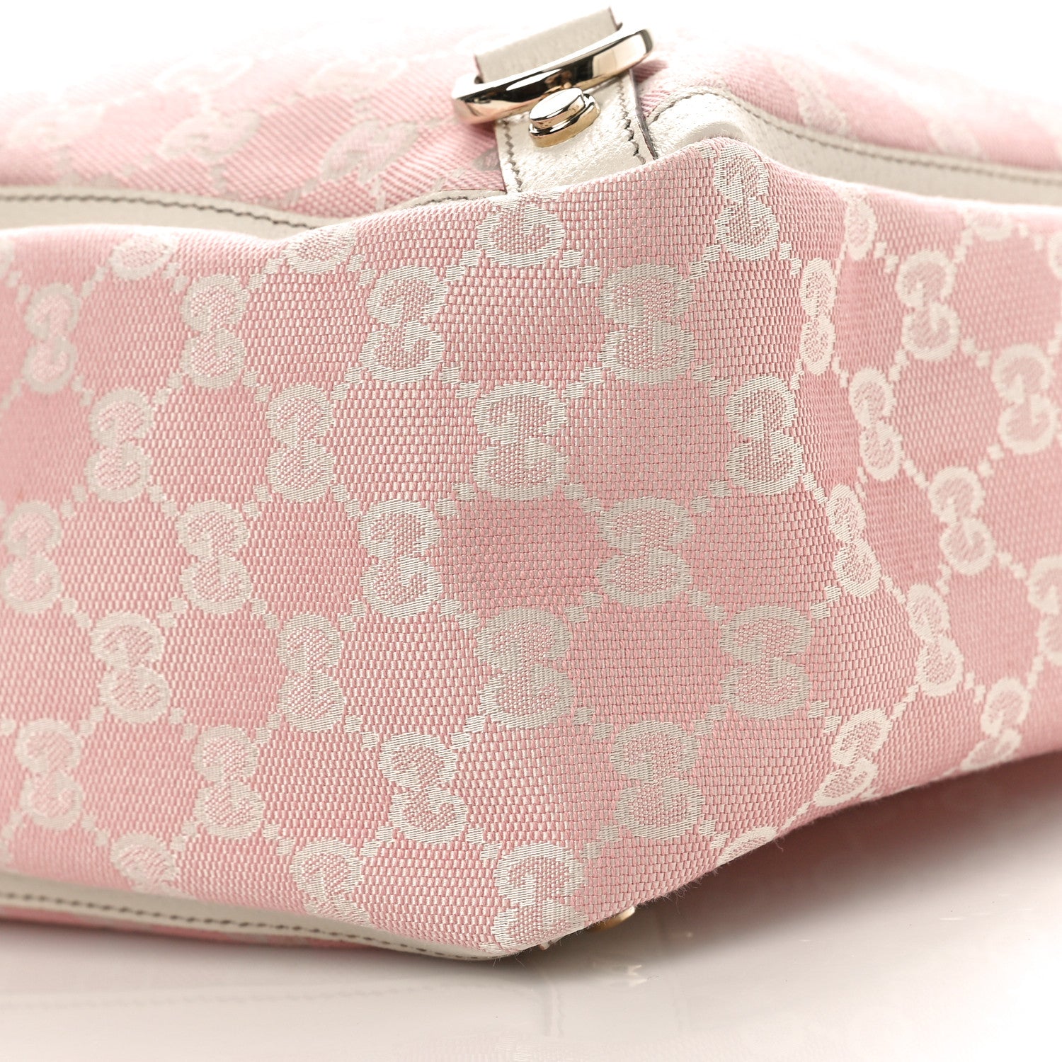 Gucci Monogram Large Abbey Tote Pink 10 of 14