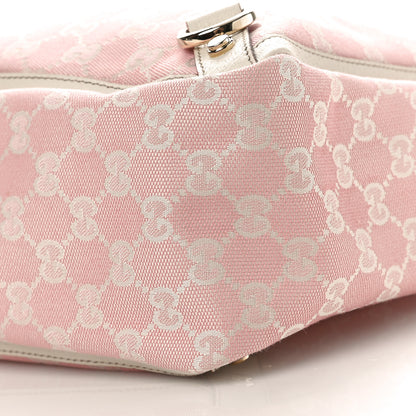Gucci Monogram Large Abbey Tote Pink 10 of 14