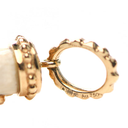 Gucci 18K Yellow Gold Bone Tooth Charm 3 of 5