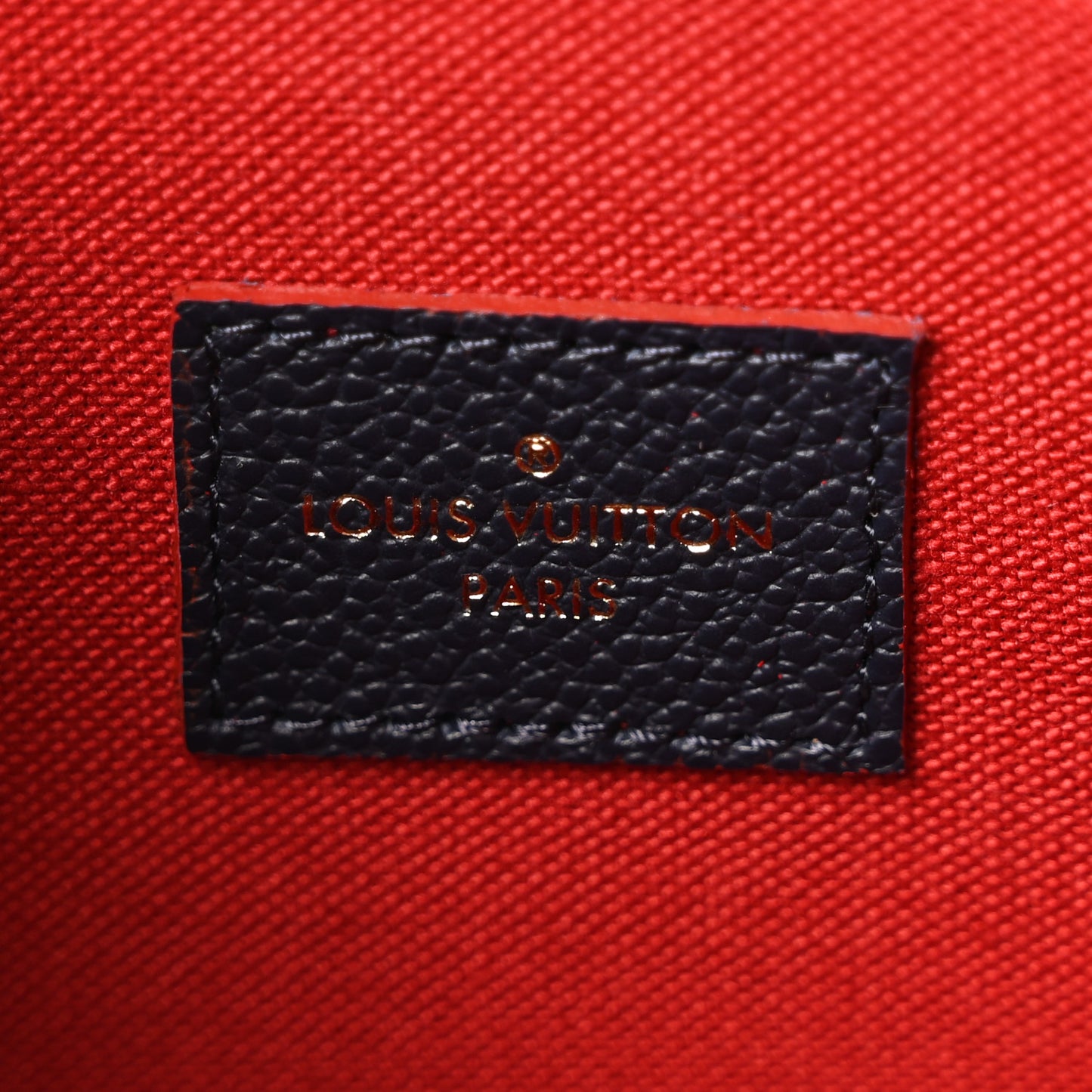 Empreinte Pochette Felicie Chain Wallet Marine Rouge