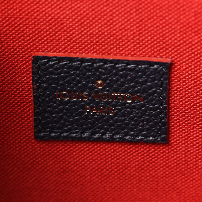 Louis Vuitton Empreinte Pochette Felicie Chain Wallet Marine Rouge 7 of 10