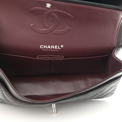 Chanel Lambskin Quilted Medium Double Flap Black 5 of 14