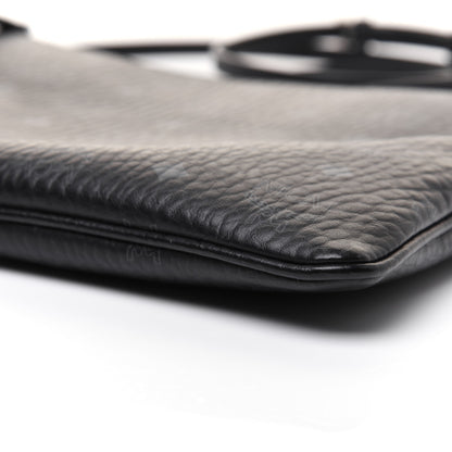 MCM Visetos Medium Crossbody Pouch Black 7 of 16