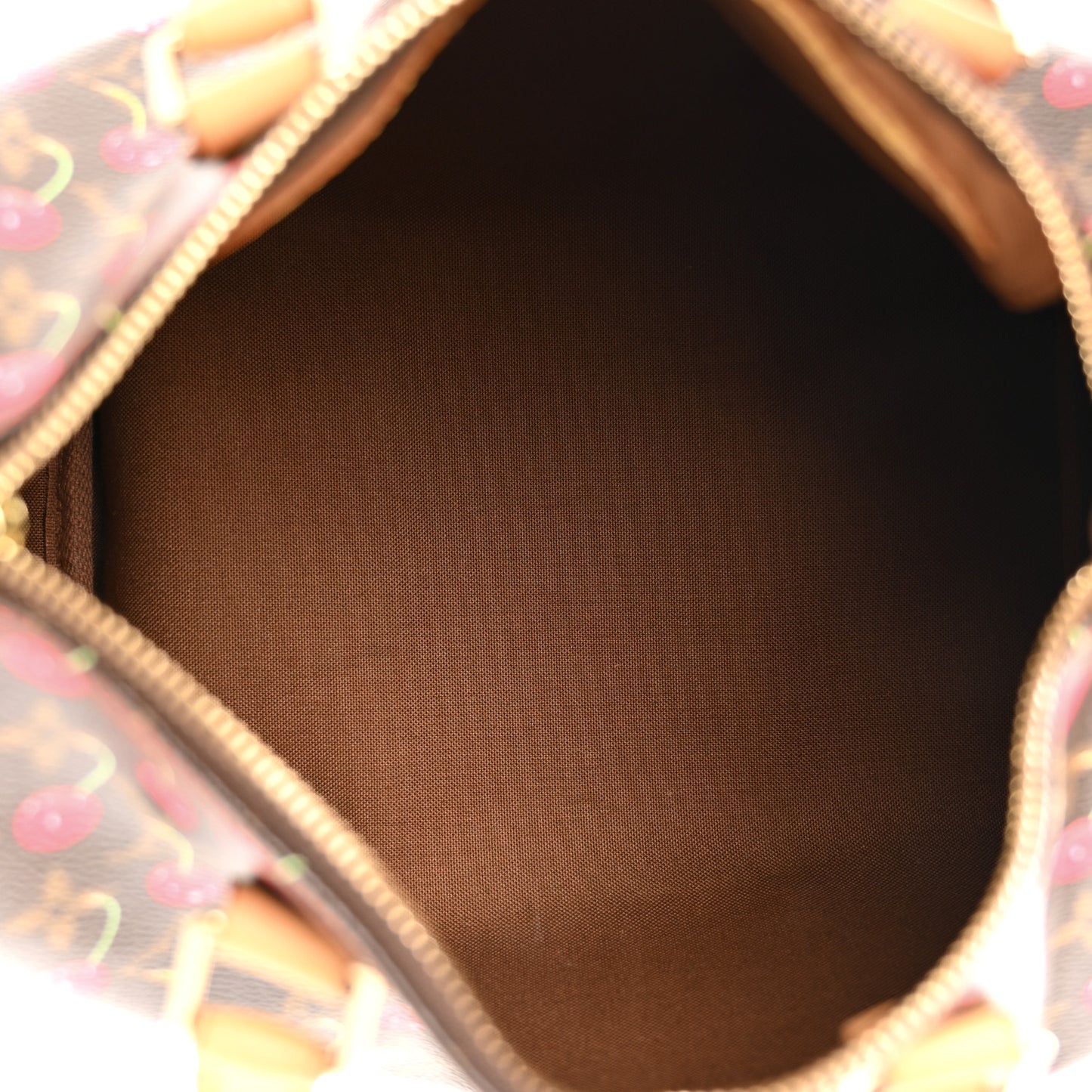 LOUIS VUITTON Monogram Cerises Speedy 25